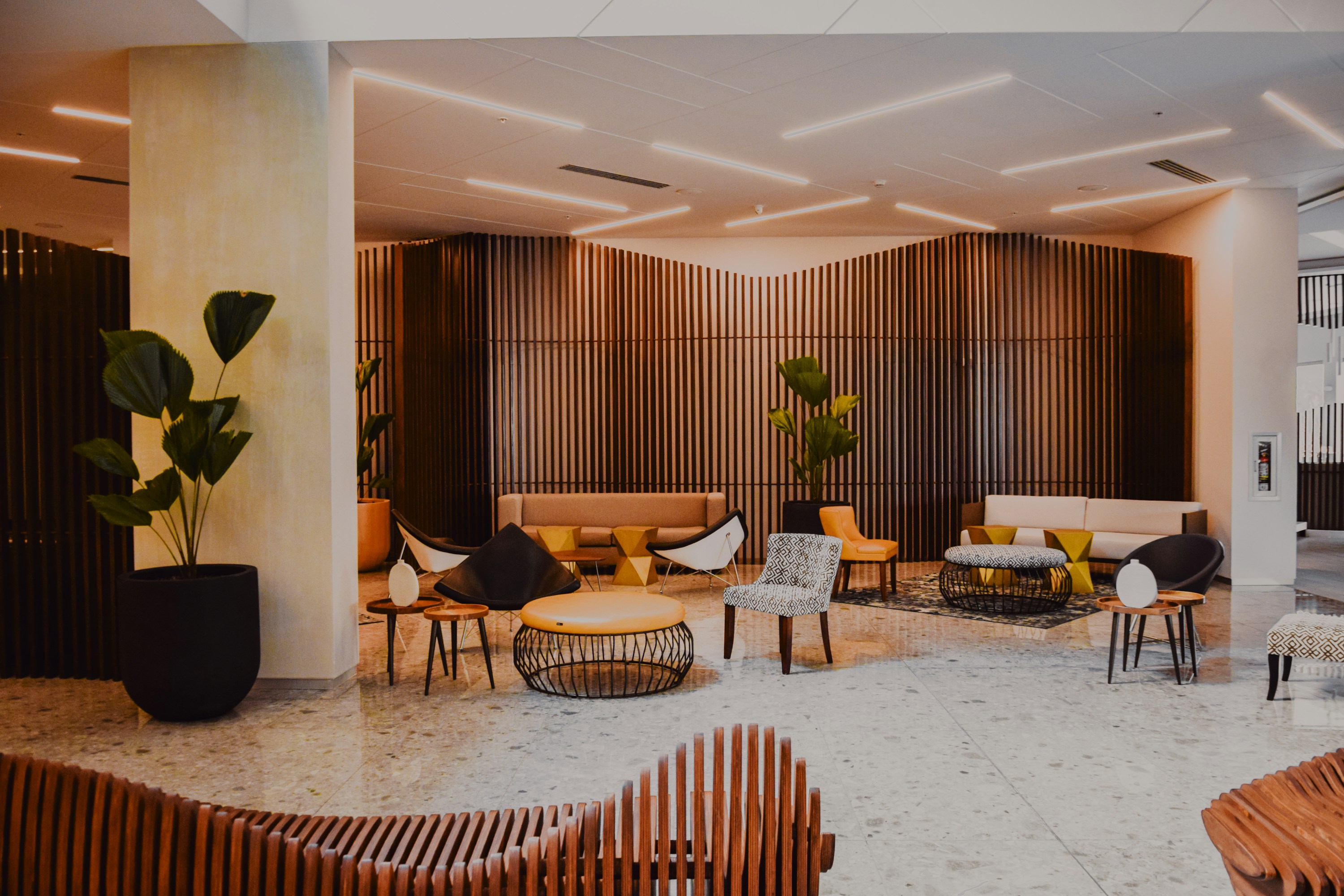 Hospitality suite detail