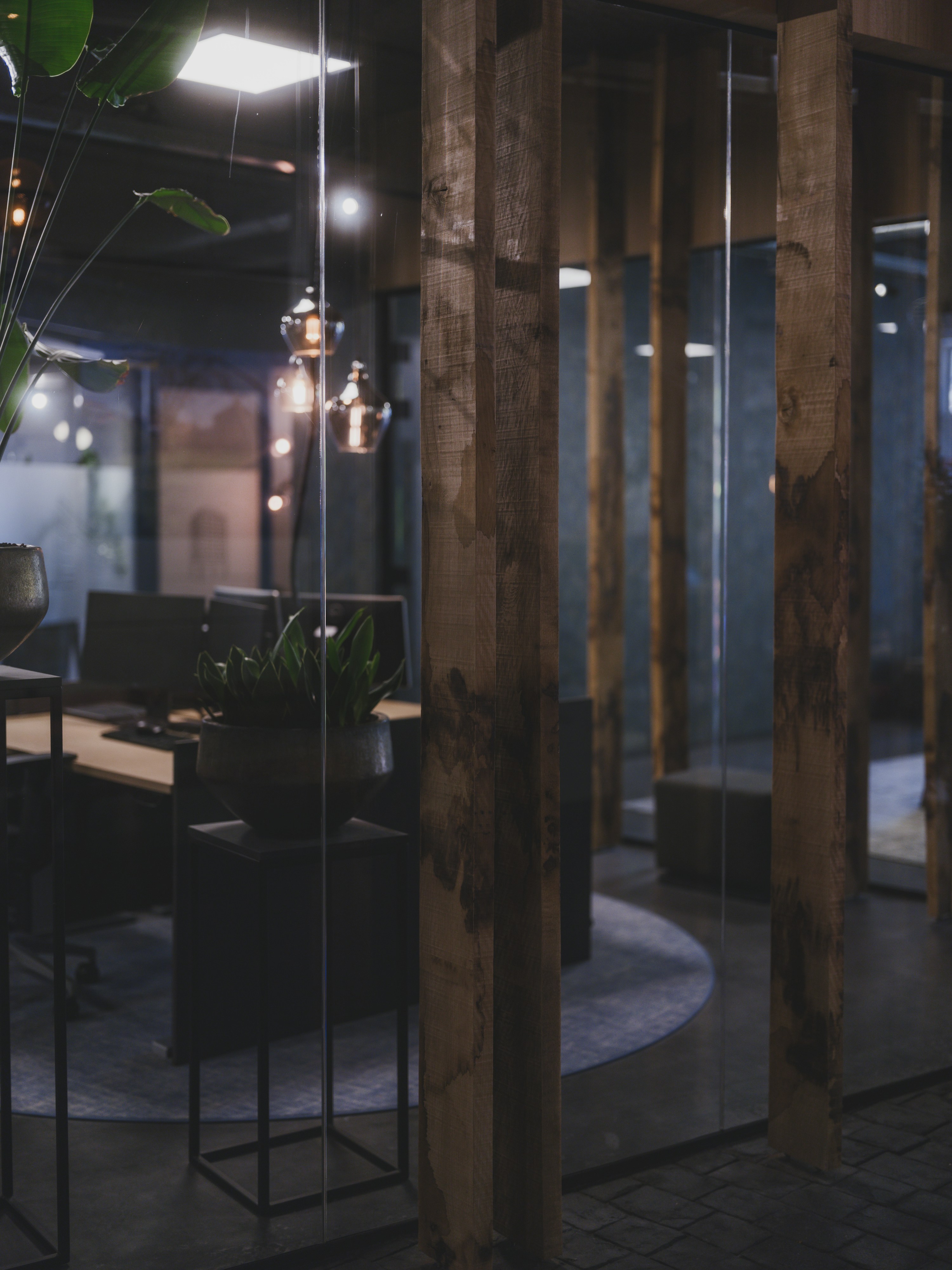 Workplace lighting detail